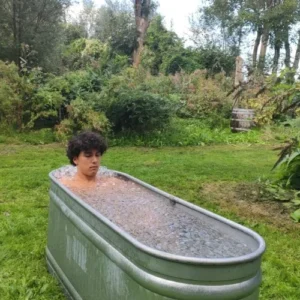 IJsbad bij bart pronk
